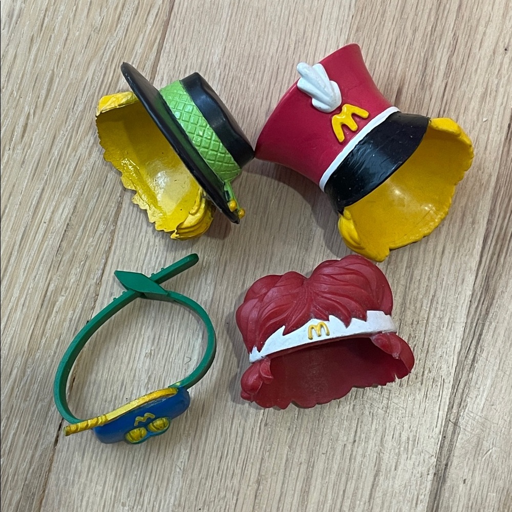VTG McDonald's Nugget Buddies Accessories Bundle